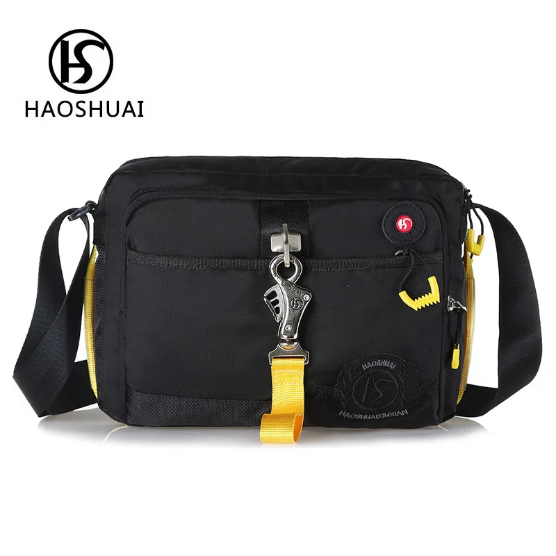 

Men's one-shoulder diagonal bag outdoor sports and leisure all-match wear-resistant waterproof men's cross-body shoulder bag