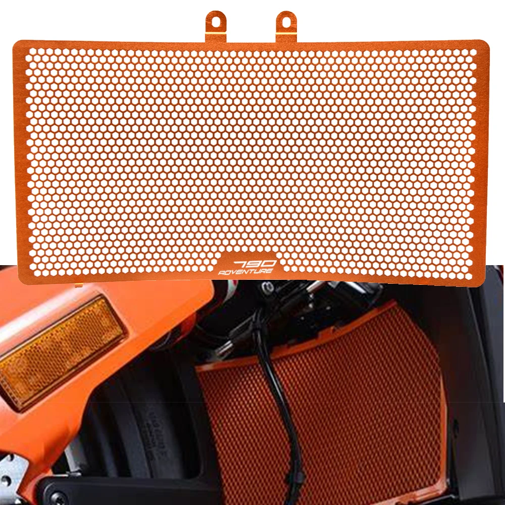 

Аксессуары для мотоциклов 790 Adventure R/S 2018 2019 2020 790 Приключения CNC радиатор GrilleProtective Guard Cover Perfect