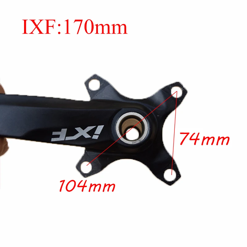 JIANKUN 104BCD MTB велосипедный Кривошип 170 мм IXF рычаг цепи из алюминиевого сплава Горная дорога велосипед crankset с нижним кронштейном BB