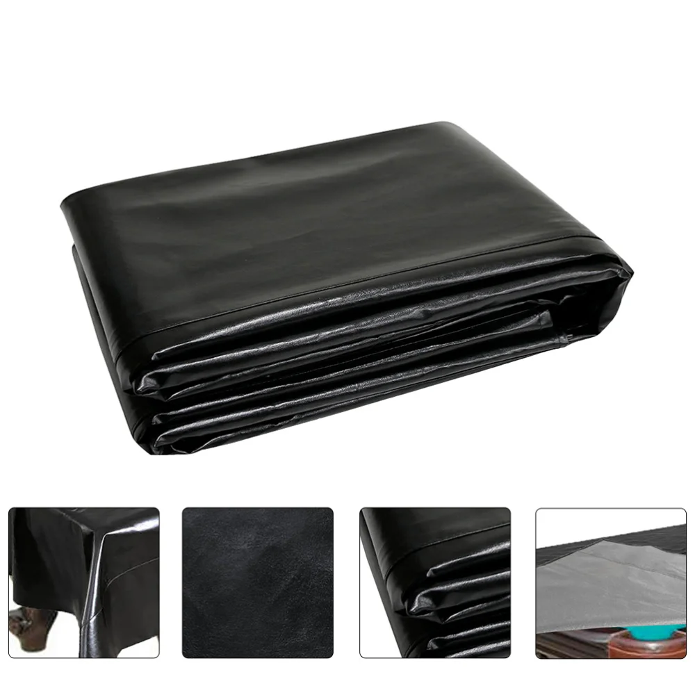 

1pc Multifunctional Leather Cover Pool Table Cover Heavy Duty Cover For Home