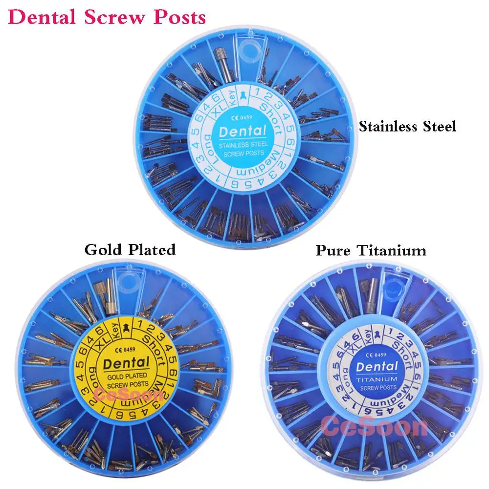 120 шт./кор. стоматологические эндододонтические Конические Винты наборы заправки