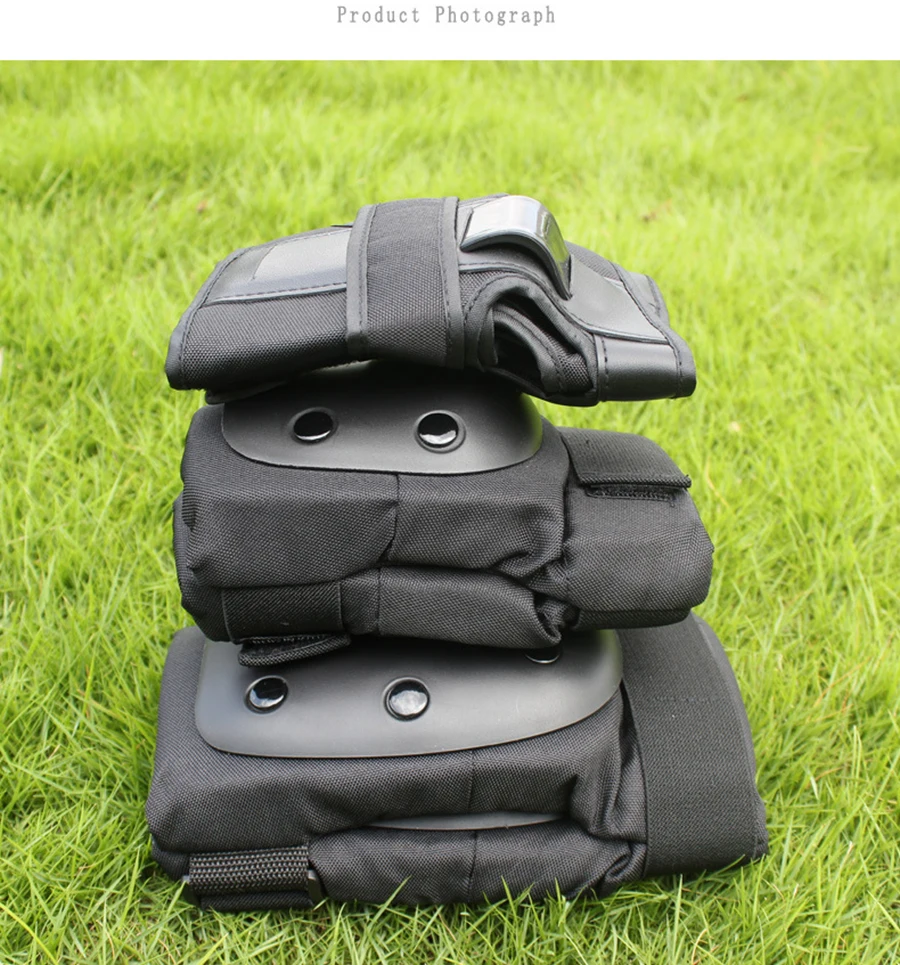 6 шт./компл. защита для катания на роликах спорта езды велосипеде скейтборде