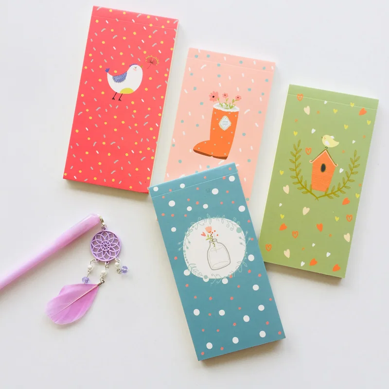 50 листов альбом для дневника с цветочными птицами | Канцтовары офиса и дома