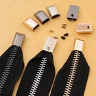 10 шт.лот DIY ремесло металлическая застежка-молния винты с защитой штекеров зажимы Сумка хвост фиксаторы уход за кожей лица маска застежка Ремонт по индивидуальному заказу инструменты для одежды аксессуары для кошельков