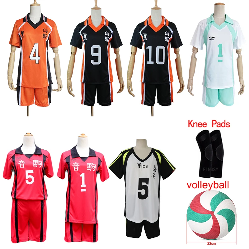 Летняя одежда для взрослых с рисунком аниме Karasuno|cosplay costume|school cosplaycosplay haikyuu |