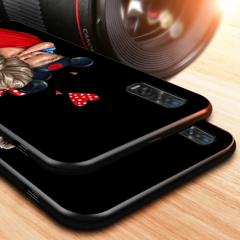 

Fashion Baby and Mom for OPPO Find X2 A93 A92 A73 A72 A53 A53S A32 A12 A11X A1K A5 Neo Pro Lite Black Phone Case