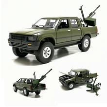 1/32 Toyota Hilux грузовик с анти резервуаром отлитый под давлением