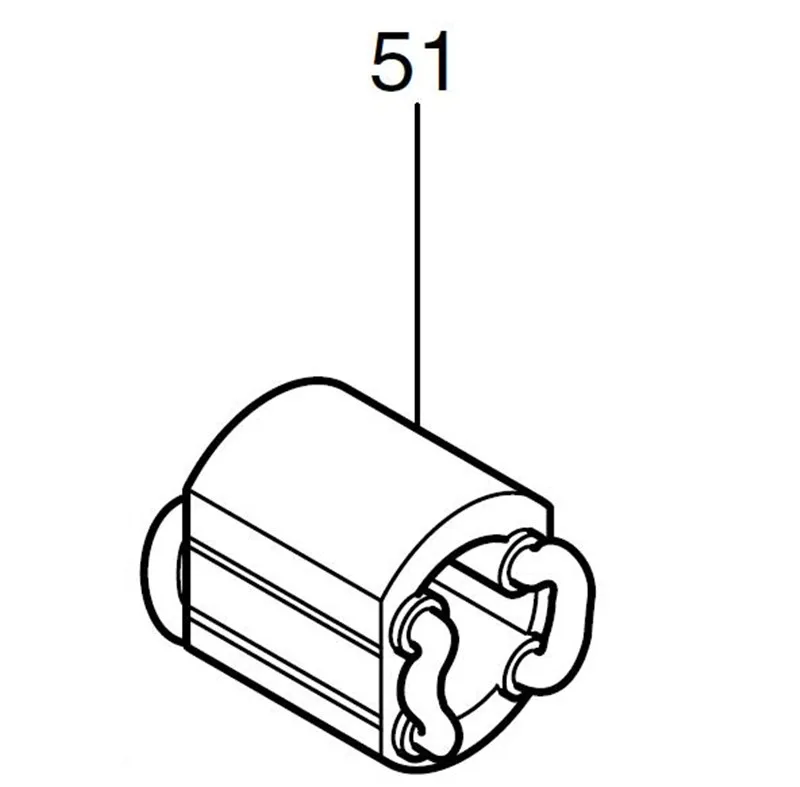 

Полевой статор MAKITA 626533-3 220-240 В для BO6040