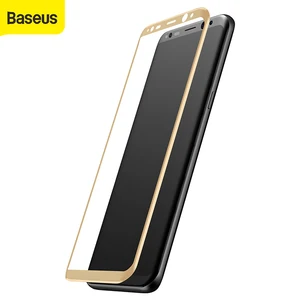 baseus screen protector for samsung galaxy s8 3d curved full cover protective film for samsung s8 plus film tempered glass film free global shipping