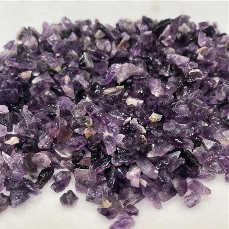 2.2LB Природный необработанный Аметист горного хрусталя Камни с камнями ювелирные