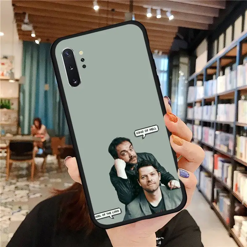 

SAM DEAN CASTIEL WINCHESTER Phone Case For Samsung A50 A51 A71 A20E A20S S10 S20 S21 S30 Plus ultra 5G M11 funda cover