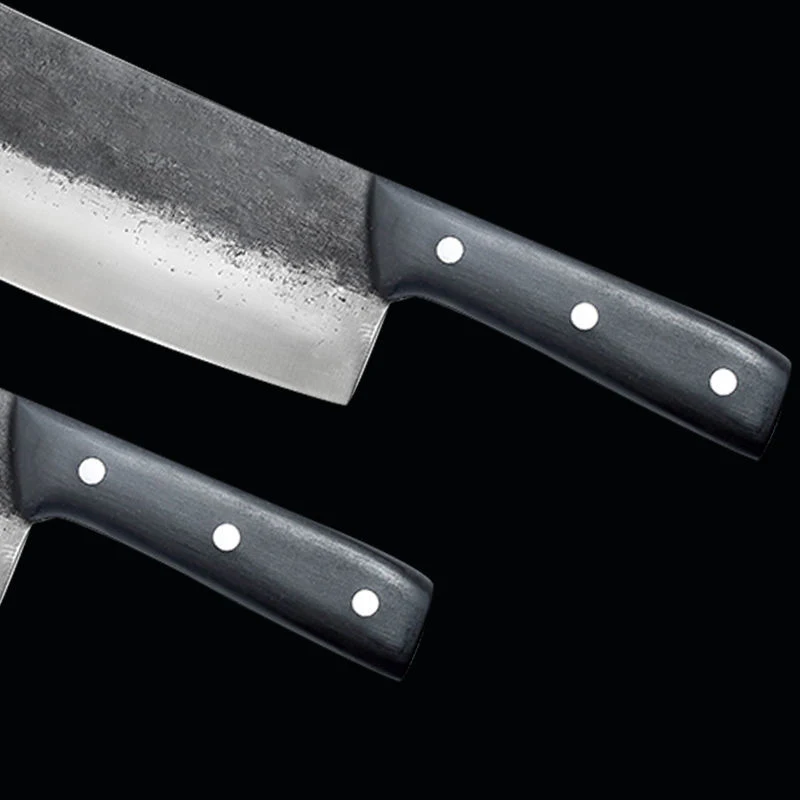 

Handmade Forged Professional Traditional Chinese Slaughter Knives Meat Cleaver Chef Slicing High-carbon Steel Kitchen Knife