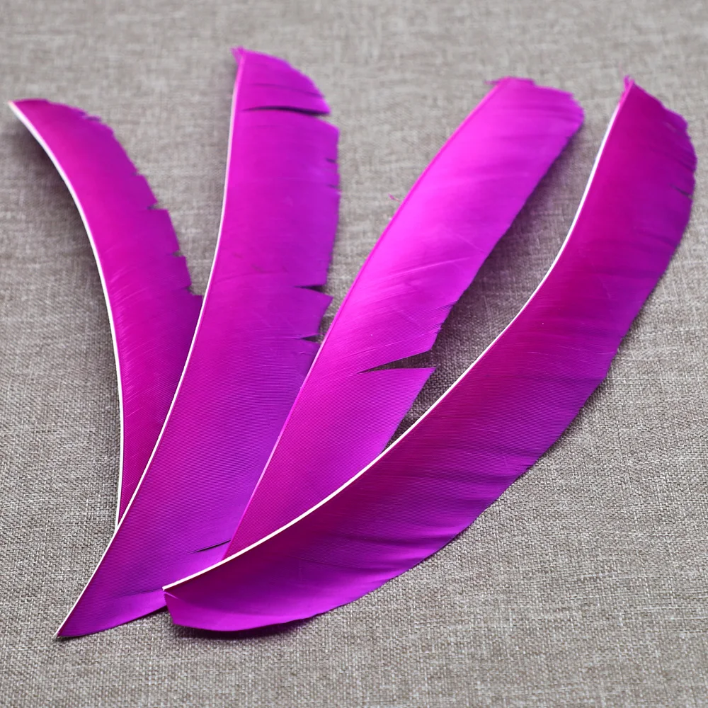 50 шт. полной длины Настоящее Турция перо для установки оперения на стрелки перьев
