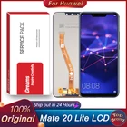 Оригинальный ЖК-дисплей для Huawei Mate 20 lite, ЖК-дисплей с рамкой для Huawei mate 20 lite, ЖК-дисплей с сенсорным экраном и дигитайзером в сборе