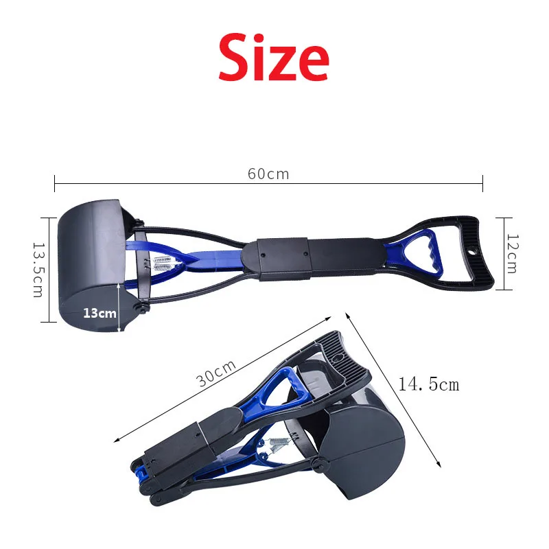 

Pet Pooper Scooper Long Handle Dog Poop Scooper Jaw Poop Scoop Shovel Pick Up Animal Waste Picker Pet Outdoor Cleaning Tools