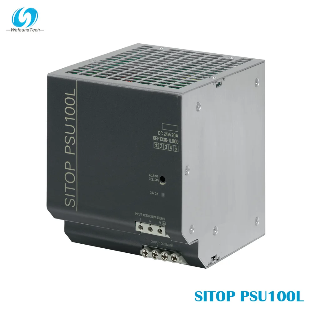 

For SIEMENS SITOP PSU100L 24V 20A 6EP1336 1334-1LB00 Power Module High Quality Fully Tested Fast Ship