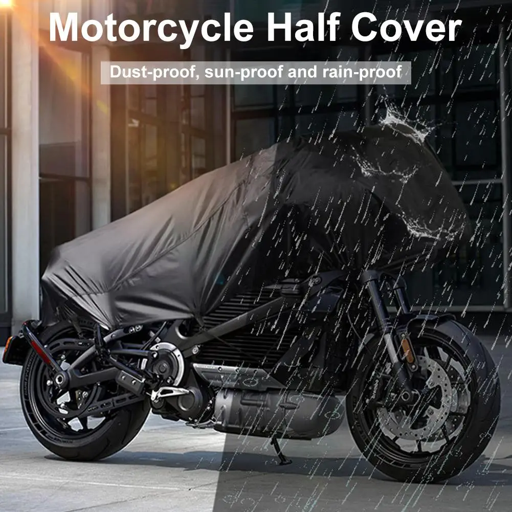 Дорожный готовый мотоциклетный получехол 210T легкий для улицы водонепроницаемый