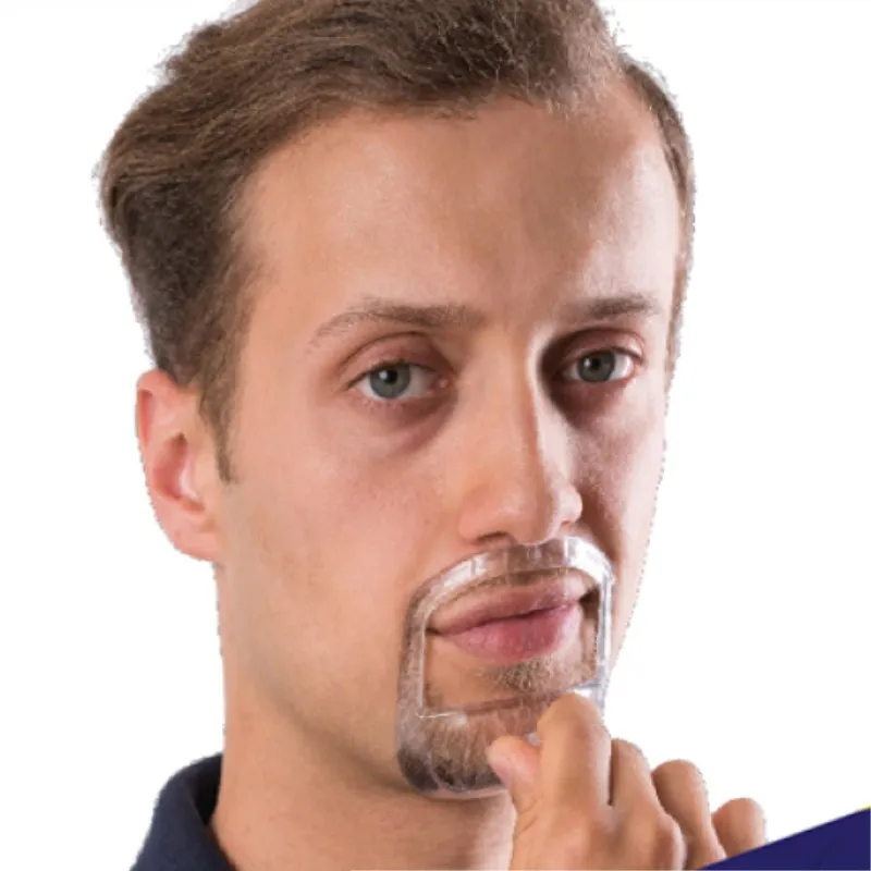 5 шт./лот симметричные аксессуары для стрижки усов и шеи уход за бородой