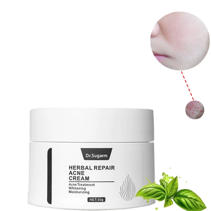 Дневной крем для лица Уход за кожей травяной ремонт лечение от прыщей