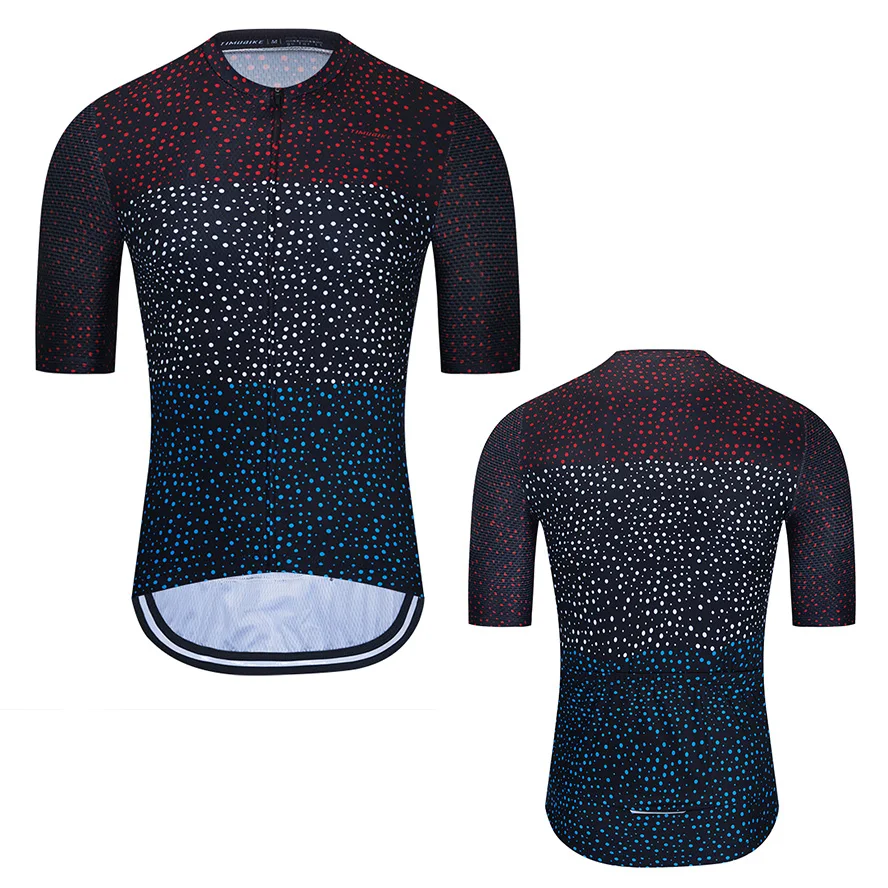 2020 мужские велосипедные Джерси новый стиль с коротким рукавом летняя дышащая
