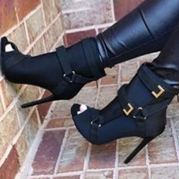 

2021 New Fashion Black Summer Sandals Lace Up Cross-tied Peep Toe High Heel Ankle Strap Net Surface Hollow Out Sandals 35-43