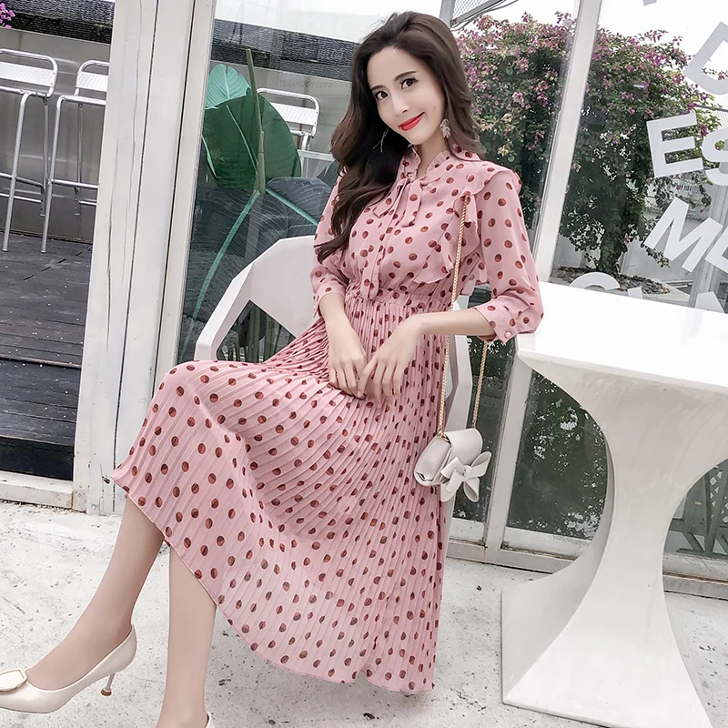 Женское винтажное платье маленькое осеннее на платформе 8760|Женские платья| |