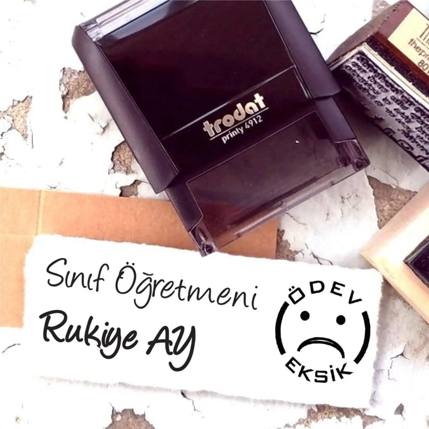 

Personalized Missing Homework Stamp-E1