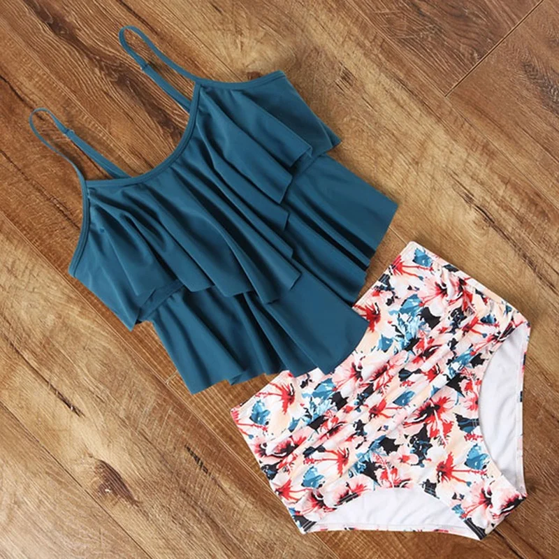 

DAFIFY2021 New Sexy Bikini Ladies Solid Color Fashion Black Swimsuit Push-up Bandage Swimsuit Ladies Summer Swimwear Swimsuit