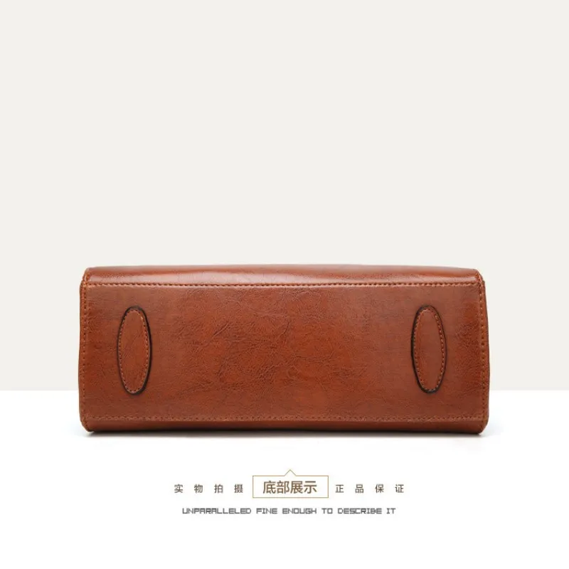 100% женские сумки из натуральной кожи новинка 2019 через плечо простые портфель