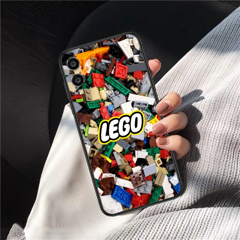 

LEGOS Phone Case For HUAWEI Honor 6 7 8 A S 9 X Mate 10 20 30 i Lite Pro Y7 2019 black Hoesjes 3D Back Trend Coque Fashion Shell