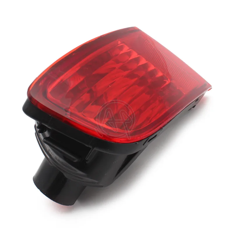 1 пара красных линз задний бампер отражатель фонарь корпус противотуманных фар