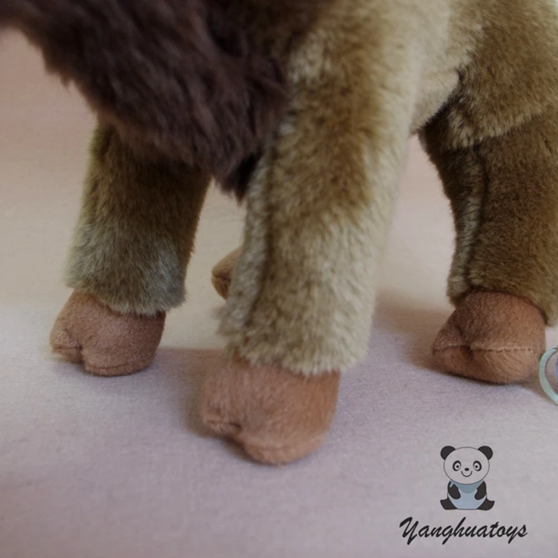 Высокое качество Мягкие животные игрушки настоящая жизнь плюшевый Лось куклы