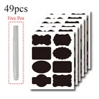 Наклейки-органайзеры для стеклянных банок, наклейка для кухни, 48 шт.