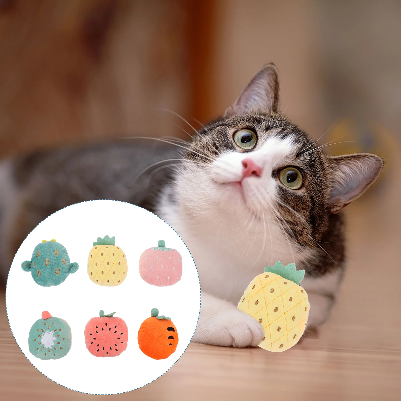 

6 шт., игрушки в виде кошачьей мяты