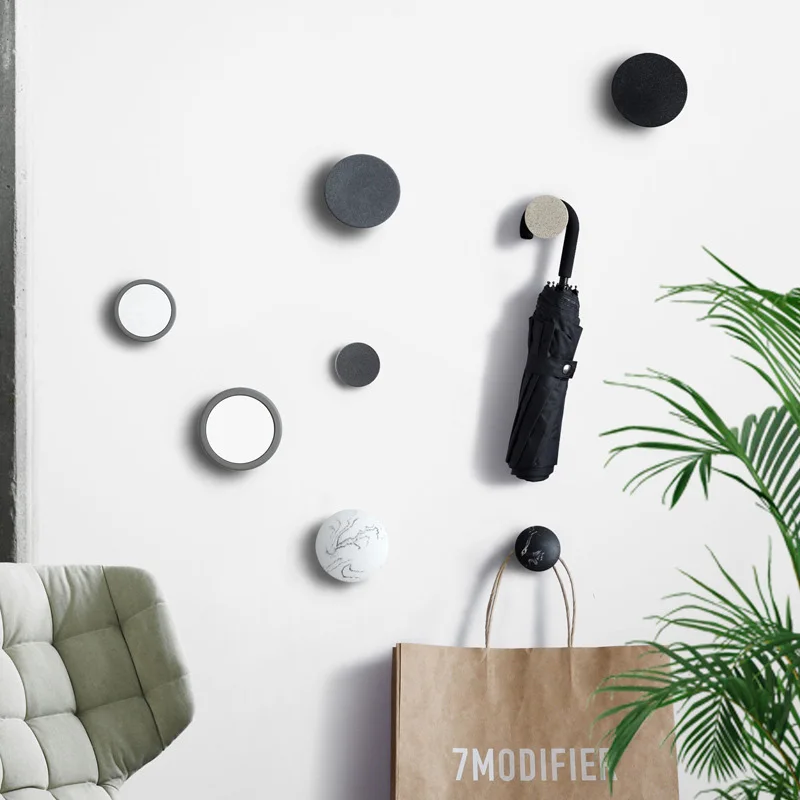 4 шт./компл. настенная вешалка крючок для прихожей Комбинации минималистский