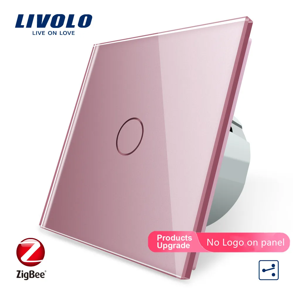 Livolo ZigBee умный дом wifi переключатель Беспроводная интеллектуальная Автоматизация 2 способа управления приложением, работает с google home, aleax, echo, без логотипа