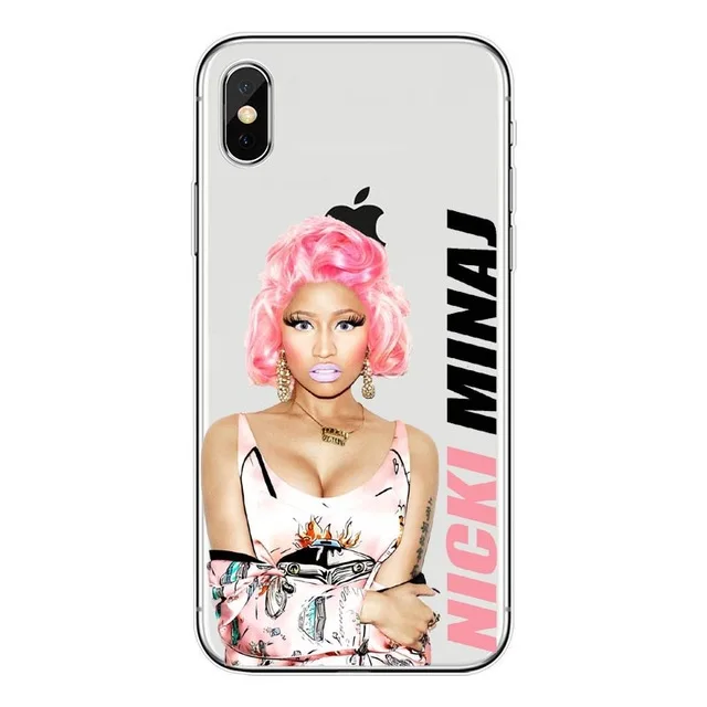 Cardi B Nicki Minaj Прозрачный Жесткий ПК задняя крышка для Apple IPhone X XS MAX XR 6s 7 8 Plus 5 5S se