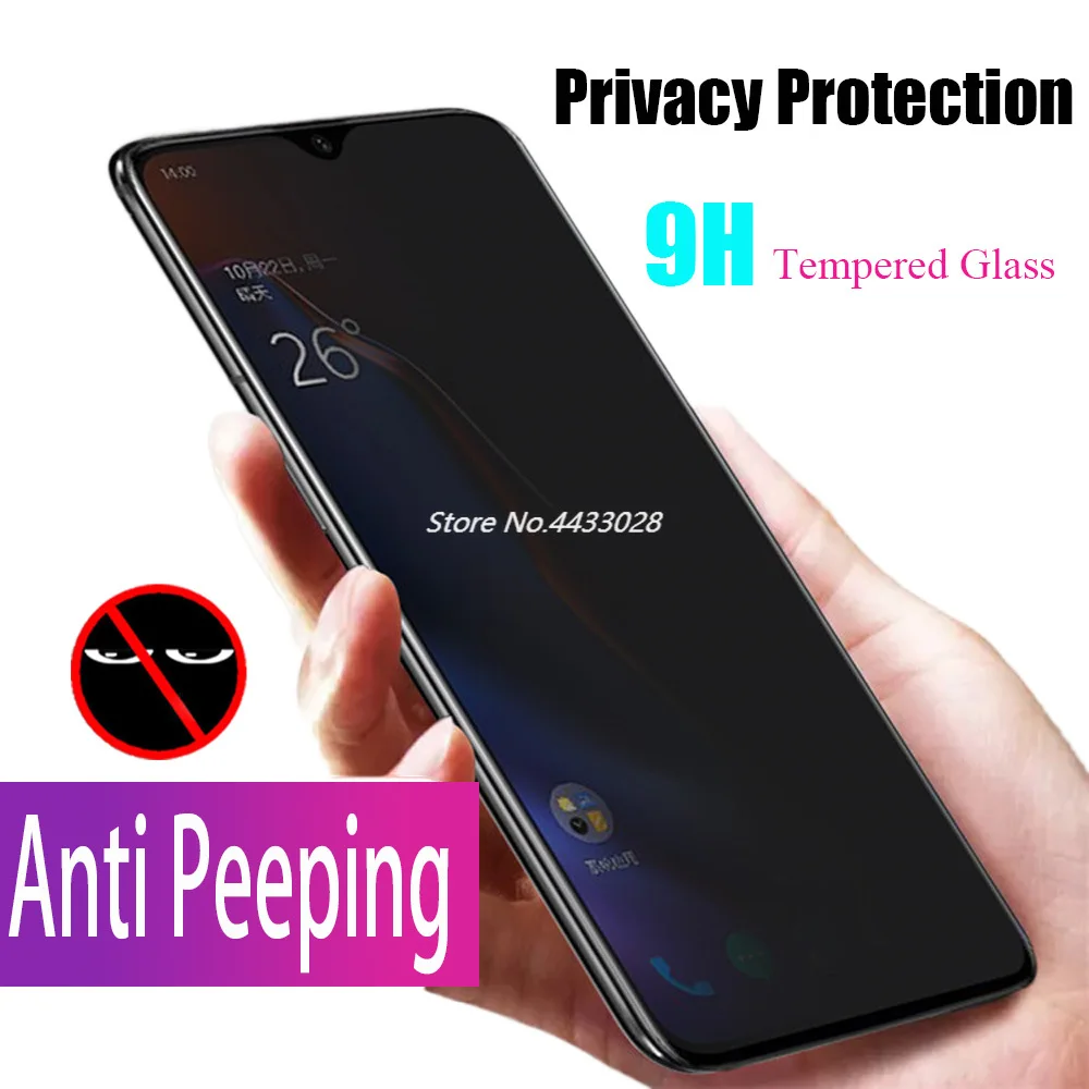 3D 9H полное покрытие конфиденциальное закаленное стекло для SAMSUNG Galaxy A9 A8 A7 2018 A9S Star