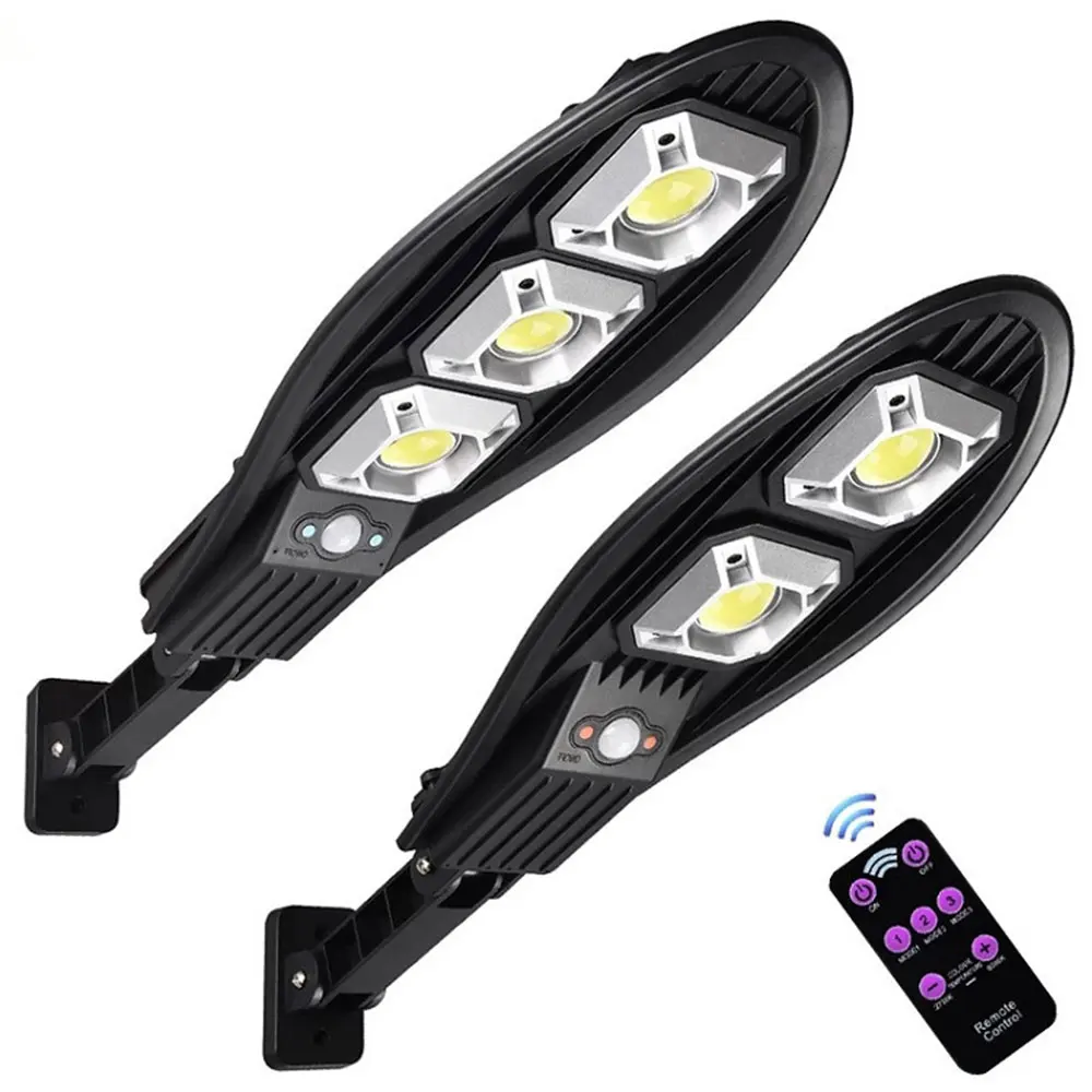 

90/60 COB Солнечный уличный светильник светодиодный движения PIR Сенсор настенный светильник Водонепроницаемый Регулируемый Яркость уличный с...