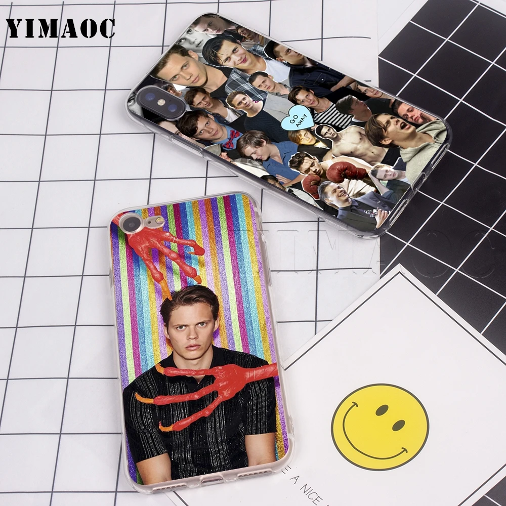 Мягкий силиконовый чехол YIMAOC Bill Skarsgard для iPhone 11 Pro XS Max XR X 8 7 6 6S Plus 5 5s se | Мобильные