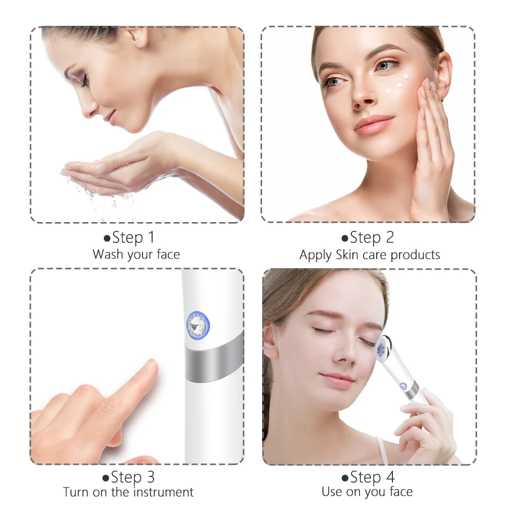 

Electric Eye Beauty Device Eye Vibration Massage Anti Wrinkle Dark Circles Remove Eye Lifting Massager Care Tools Anti Aging