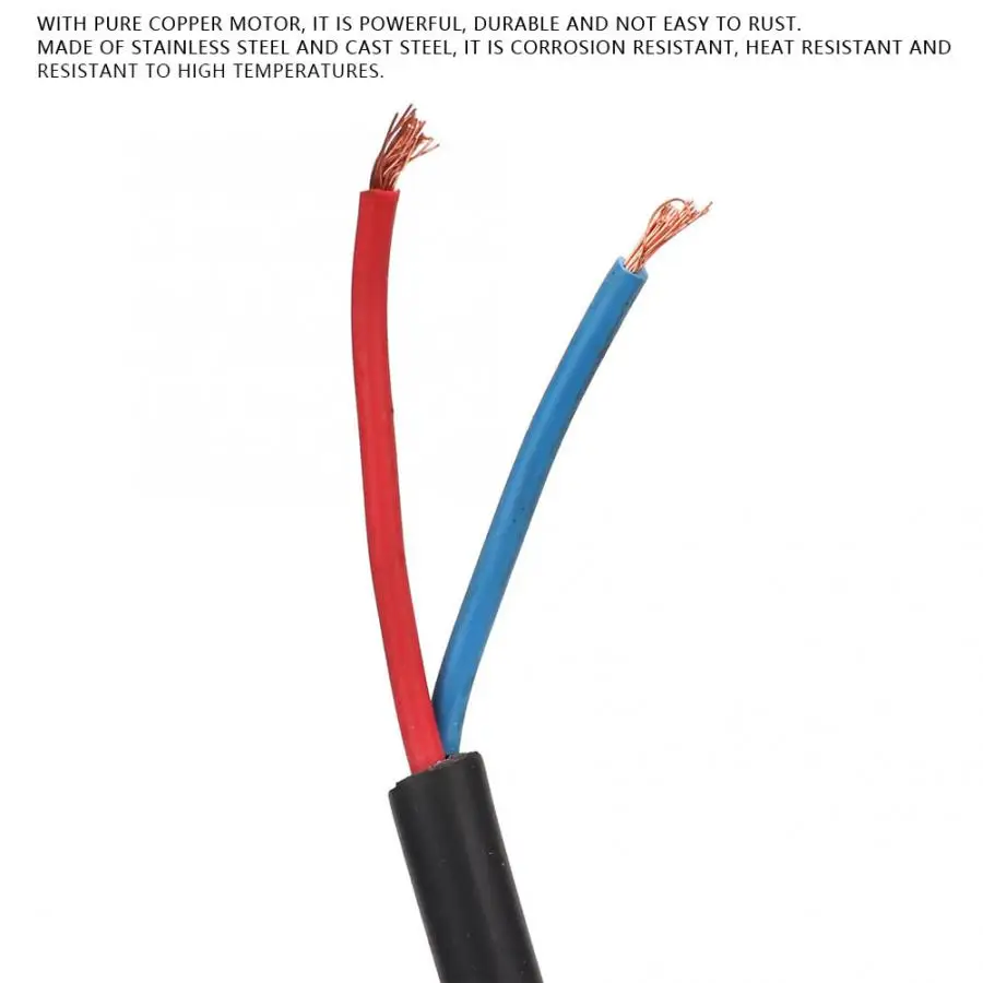 260 Вт 220 погружной водяной насос DC винтовой высокого подъема из нержавеющей стали