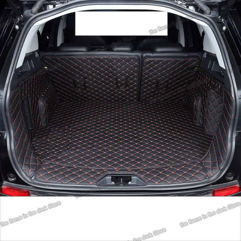 Кожаные коврики lsrtw2017 для багажника автомобиля land rover discovery sport 2014 2015 2016 2017 2018 2019 2020