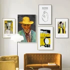 Винтажная абстрактная фигурка Матисс, Картина на холсте, европейская Настенная картина, художественные плакаты, картина, галерея, гостиная, интерьер, домашний декор