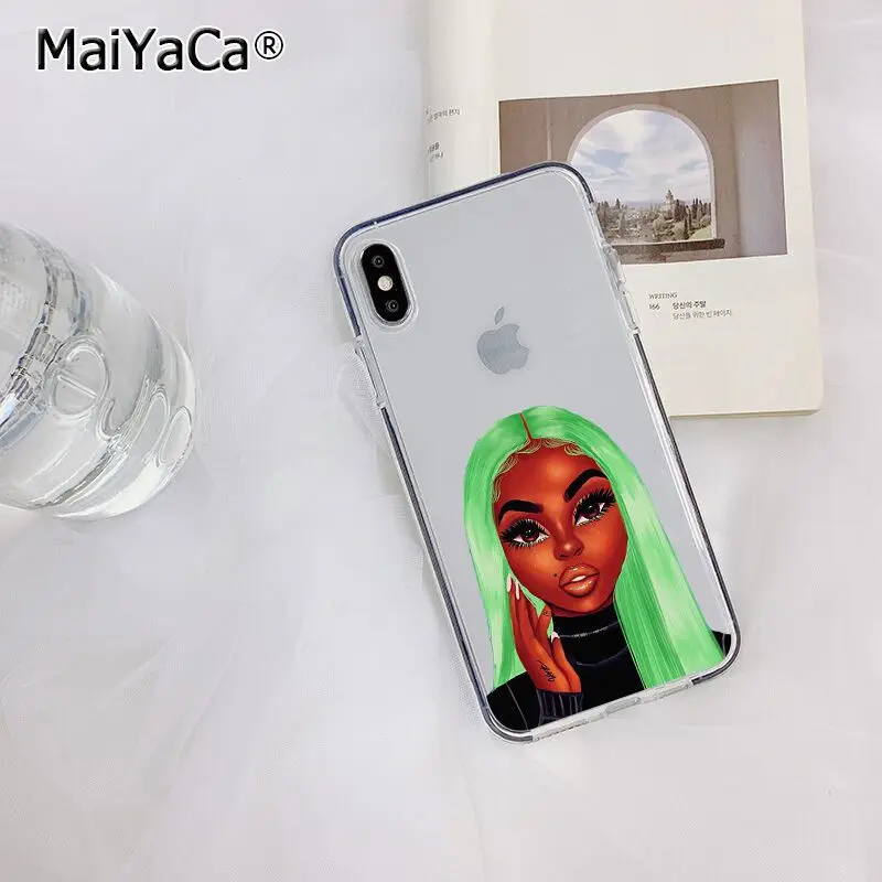 MaiYaCa Розовый сделать деньги не друзья каш черная голова девушка чехол для телефона для Apple iphone 11 pro 8 7 66S Plus X XS MAX 5S SE XR