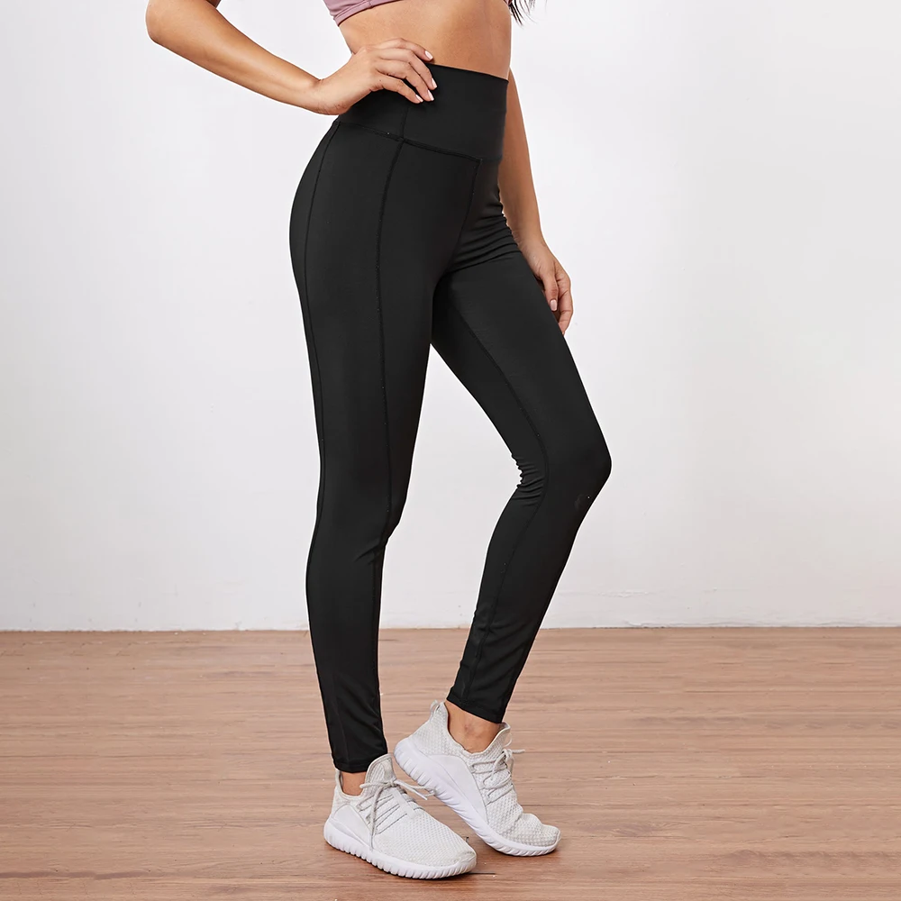 

High Waist Yoga Pants with Pockets, Tummy Control, Workout Pants for Women 4 Way Stretch Yoga Leggings with Pockets
