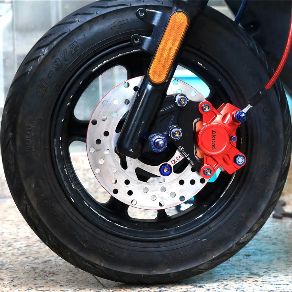 Комплект переднего тормоза Ebike (тормозной суппорт ротор адаптер прокладка и