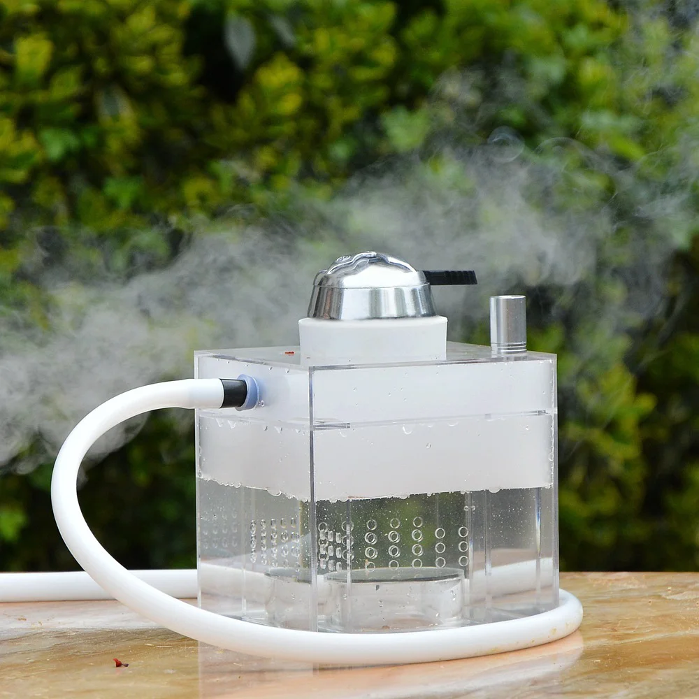 

Новинка 2019, прозрачный акриловый кальян со светодиодный светильник кой