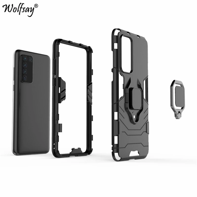 For Huawei P40 5G Case Shockproof Armor Silicone Cover Hard Back Phone Case For Huawei P40 5G Protective Cover For Huawei P40 5G