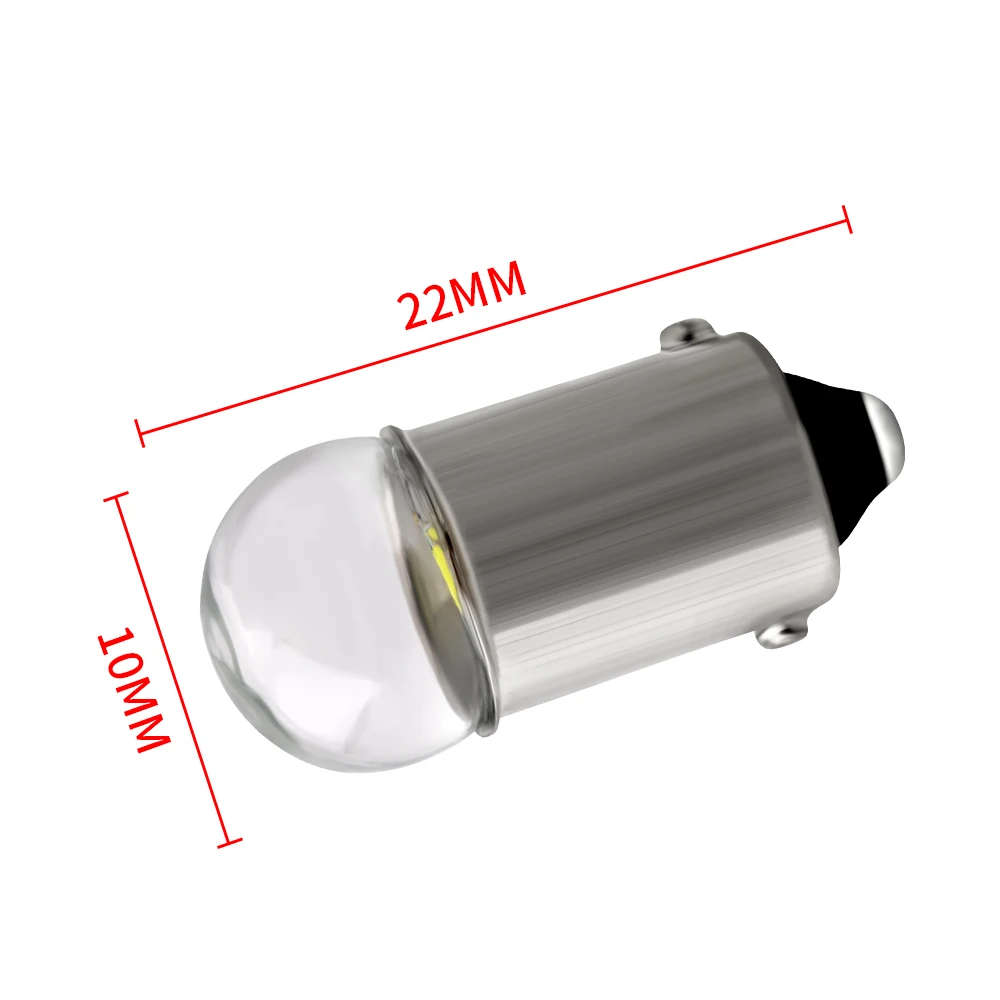 2 шт. BA9S T4W T11 светодиодный ные лампы Canbus 3030 1 SMD безошибочные внутренние для чтения